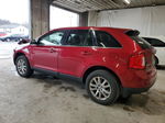 2014 Ford Edge Limited Burgundy vin: 2FMDK4KC1EBB23723