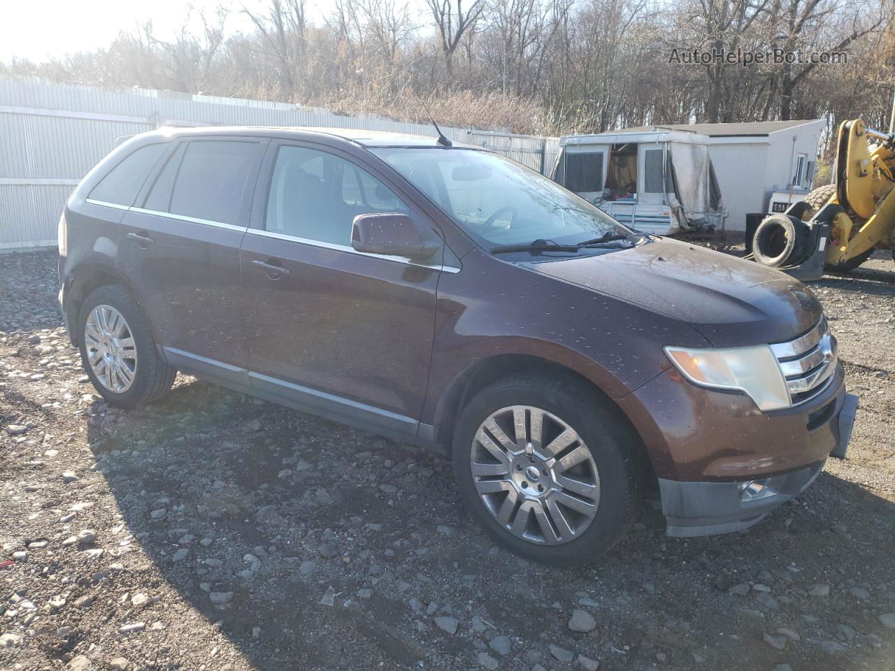 2010 Ford Edge Limited Brown vin: 2FMDK4KC2ABA44829