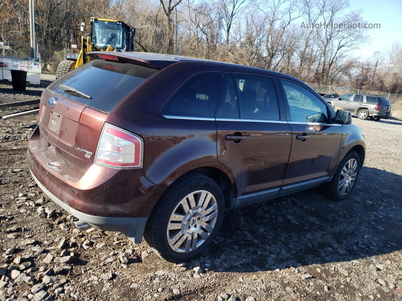 2010 Ford Edge Limited Brown vin: 2FMDK4KC2ABA44829