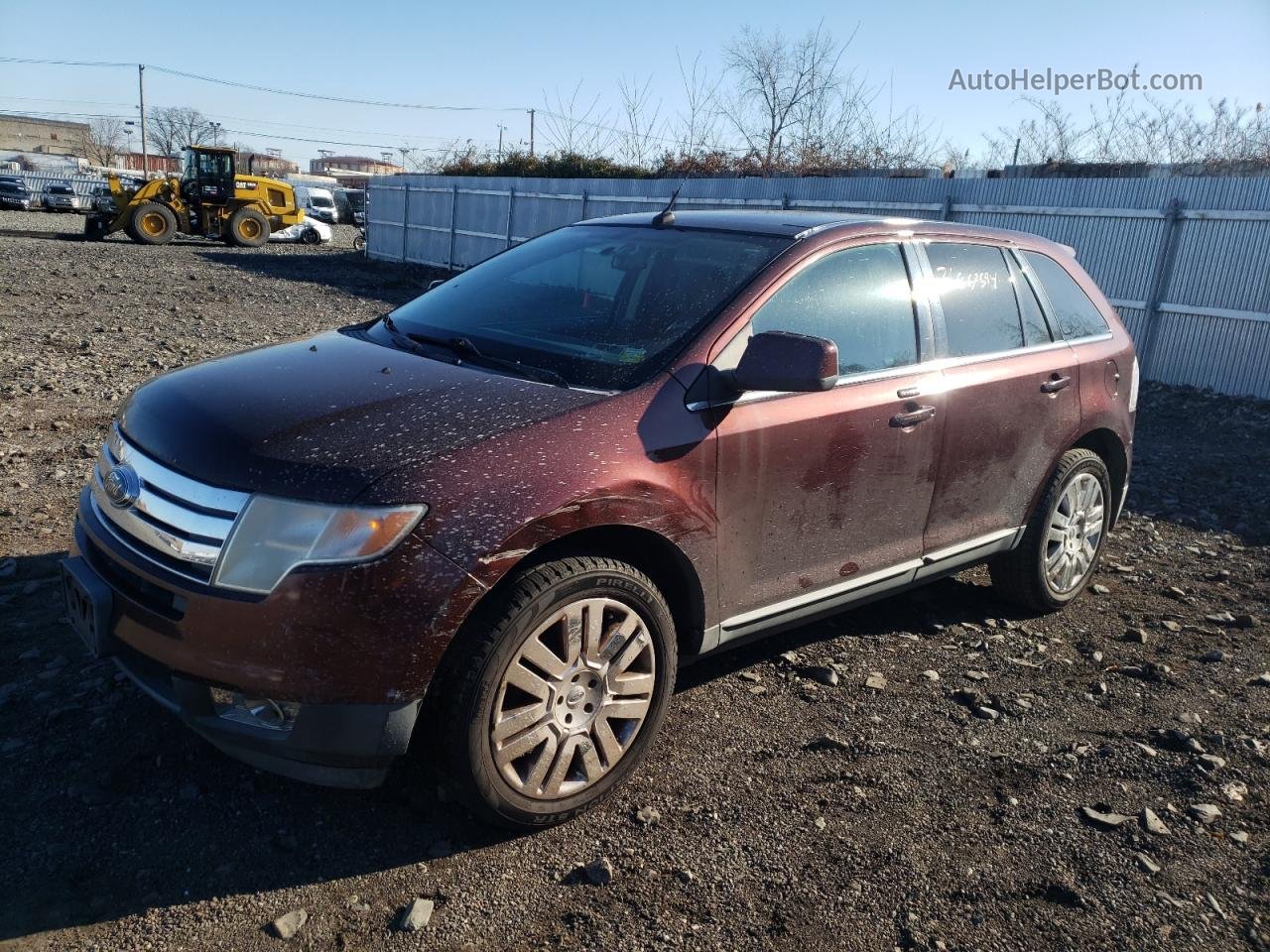 2010 Ford Edge Limited Brown vin: 2FMDK4KC2ABA44829