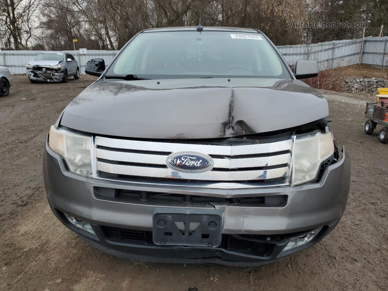 2010 Ford Edge Limited Gray vin: 2FMDK4KC2ABB00445