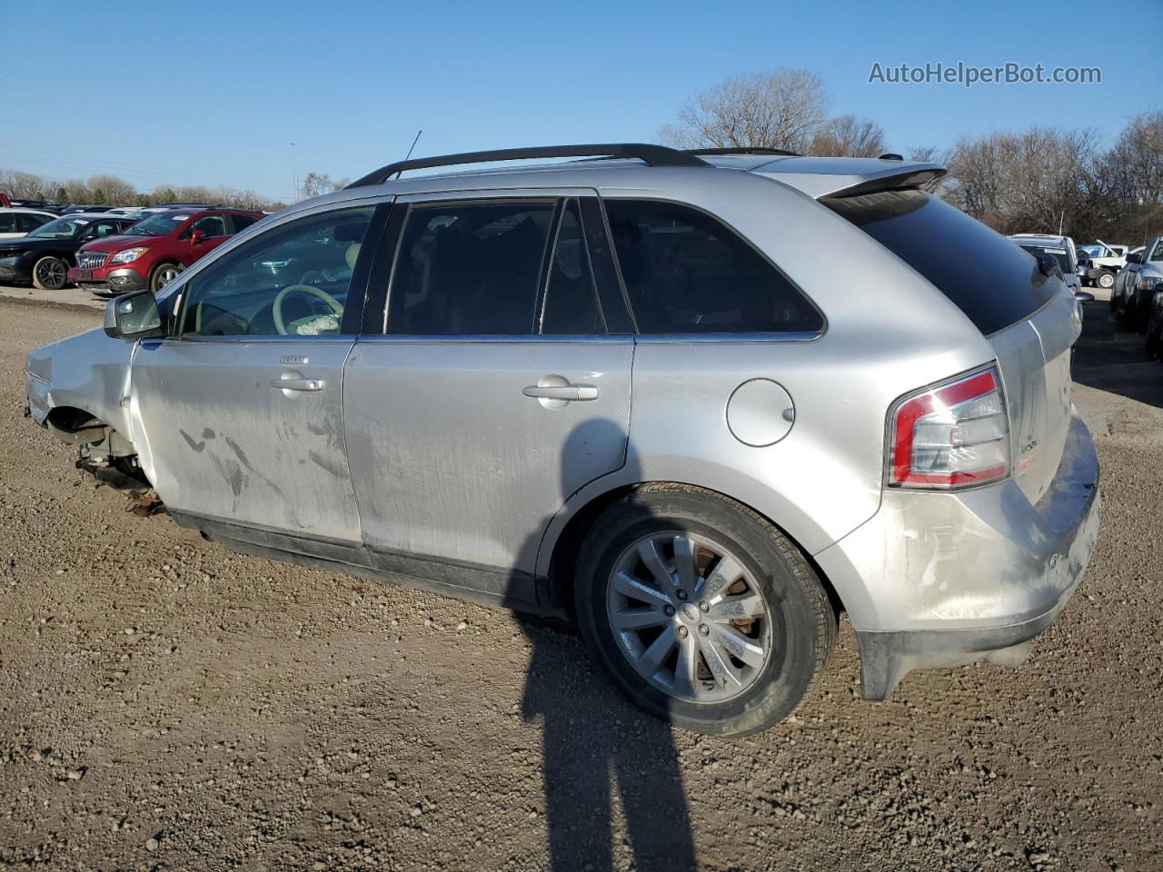 2010 Ford Edge Limited Silver vin: 2FMDK4KC2ABB17455