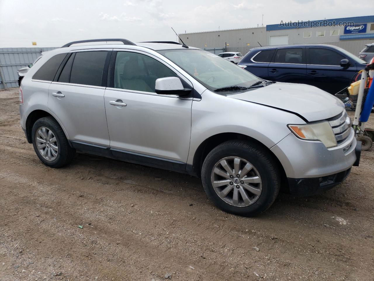 2010 Ford Edge Limited Silver vin: 2FMDK4KC2ABB53467