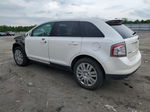 2010 Ford Edge Limited White vin: 2FMDK4KC2ABB56000