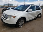 2010 Ford Edge Limited White vin: 2FMDK4KC3ABA85714