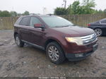 2010 Ford Edge Limited Maroon vin: 2FMDK4KC3ABA93943