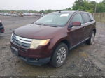 2010 Ford Edge Limited Maroon vin: 2FMDK4KC3ABA93943