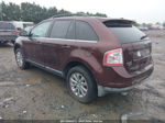 2010 Ford Edge Limited Maroon vin: 2FMDK4KC3ABA93943