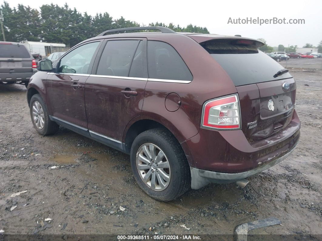 2010 Ford Edge Limited Maroon vin: 2FMDK4KC3ABA93943