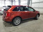 2014 Ford Edge Limited Orange vin: 2FMDK4KC3EBA18150