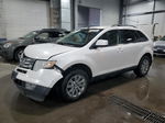 2010 Ford Edge Limited White vin: 2FMDK4KC4ABB17618