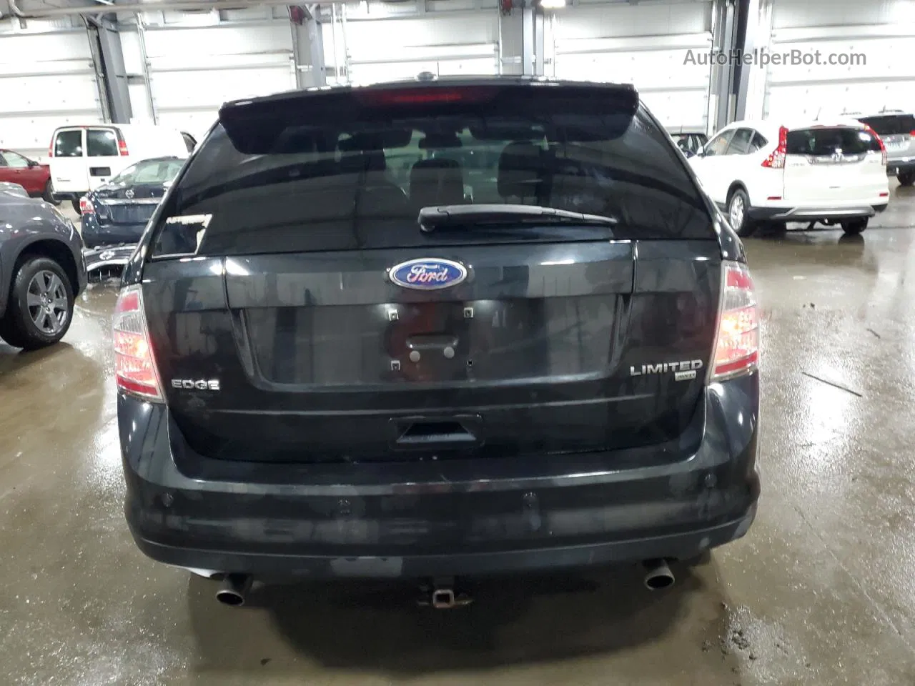 2010 Ford Edge Limited Black vin: 2FMDK4KC4ABB26237