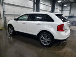 2014 Ford Edge Limited White vin: 2FMDK4KC4EBA00546