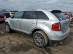 2014 Ford Edge Limited Silver vin: 2FMDK4KC4EBA04919