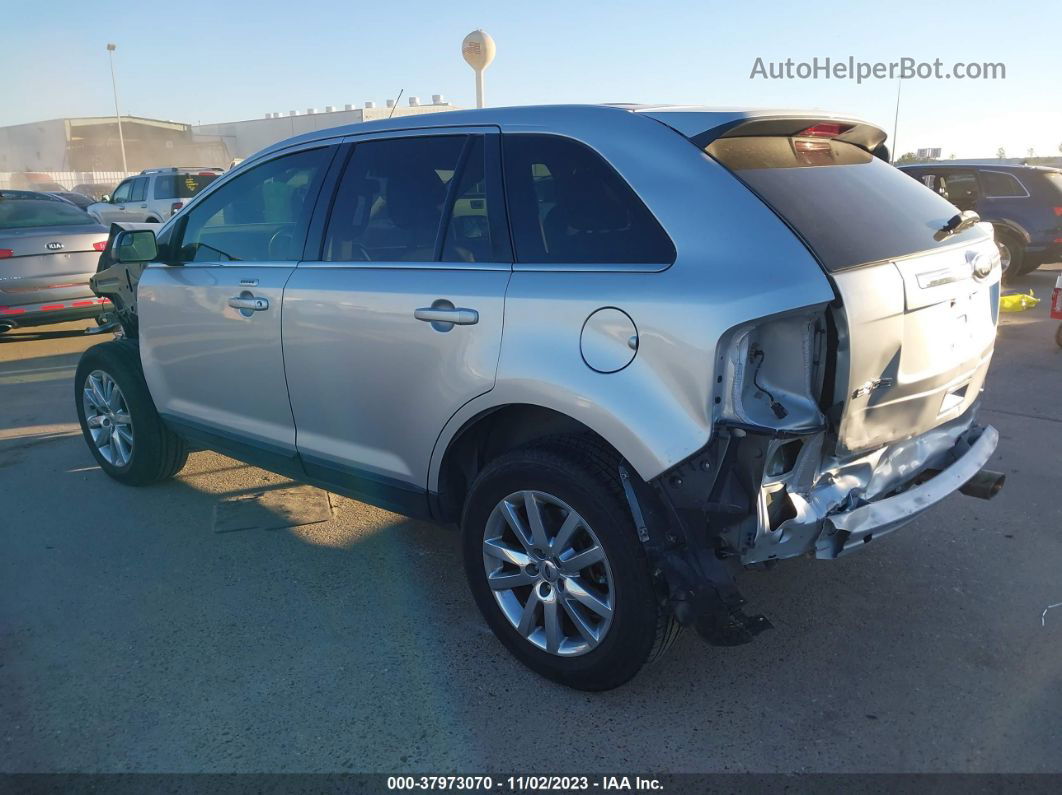 2014 Ford Edge Limited Silver vin: 2FMDK4KC4EBA11515