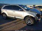 2014 Ford Edge Limited Silver vin: 2FMDK4KC4EBA11515