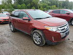 2014 Ford Edge Limited Brown vin: 2FMDK4KC4EBA54770