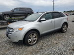 2014 Ford Edge Limited Silver vin: 2FMDK4KC4EBB14434