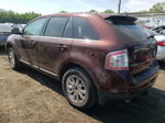 2010 Ford Edge Limited Бордовый vin: 2FMDK4KC5ABA01151