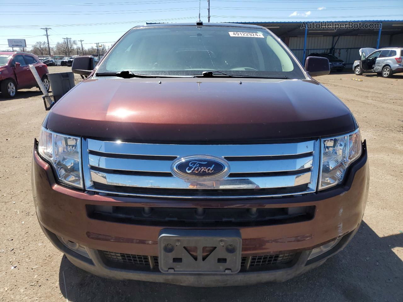 2010 Ford Edge Limited Maroon vin: 2FMDK4KC5ABA32836