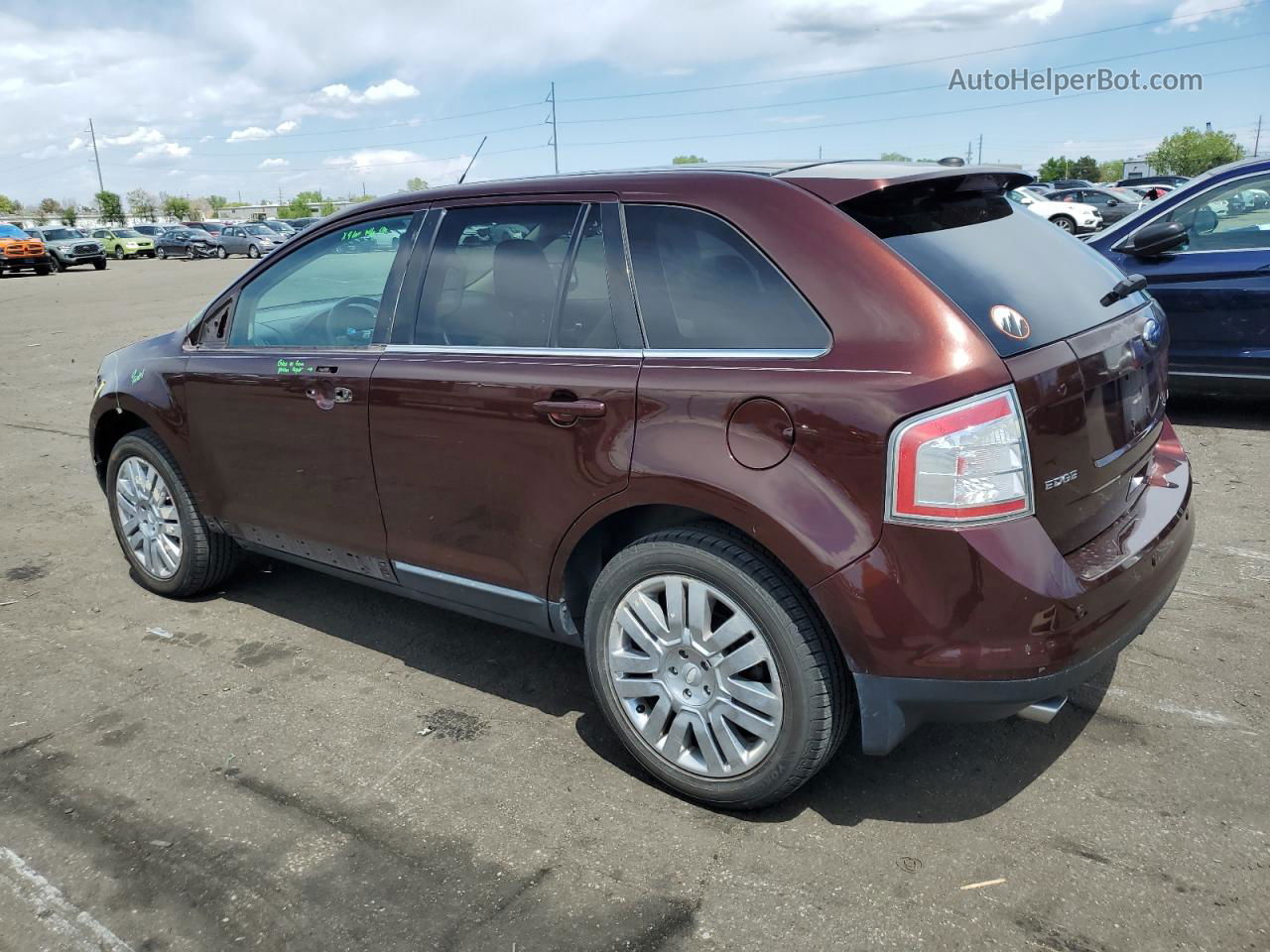 2010 Ford Edge Limited Maroon vin: 2FMDK4KC5ABA37499