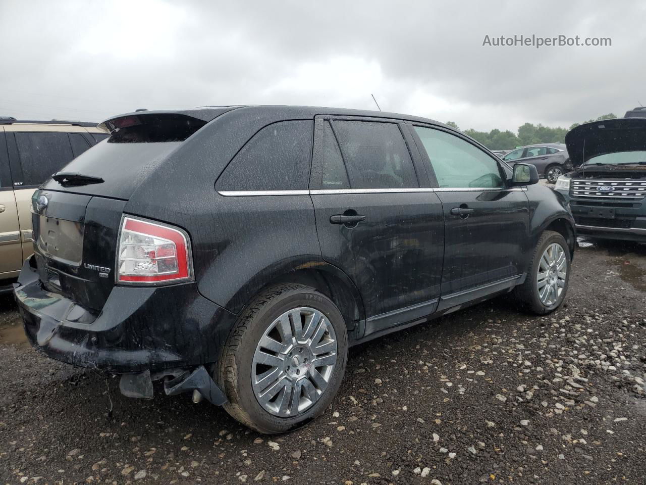 2010 Ford Edge Limited Black vin: 2FMDK4KC5ABA57011