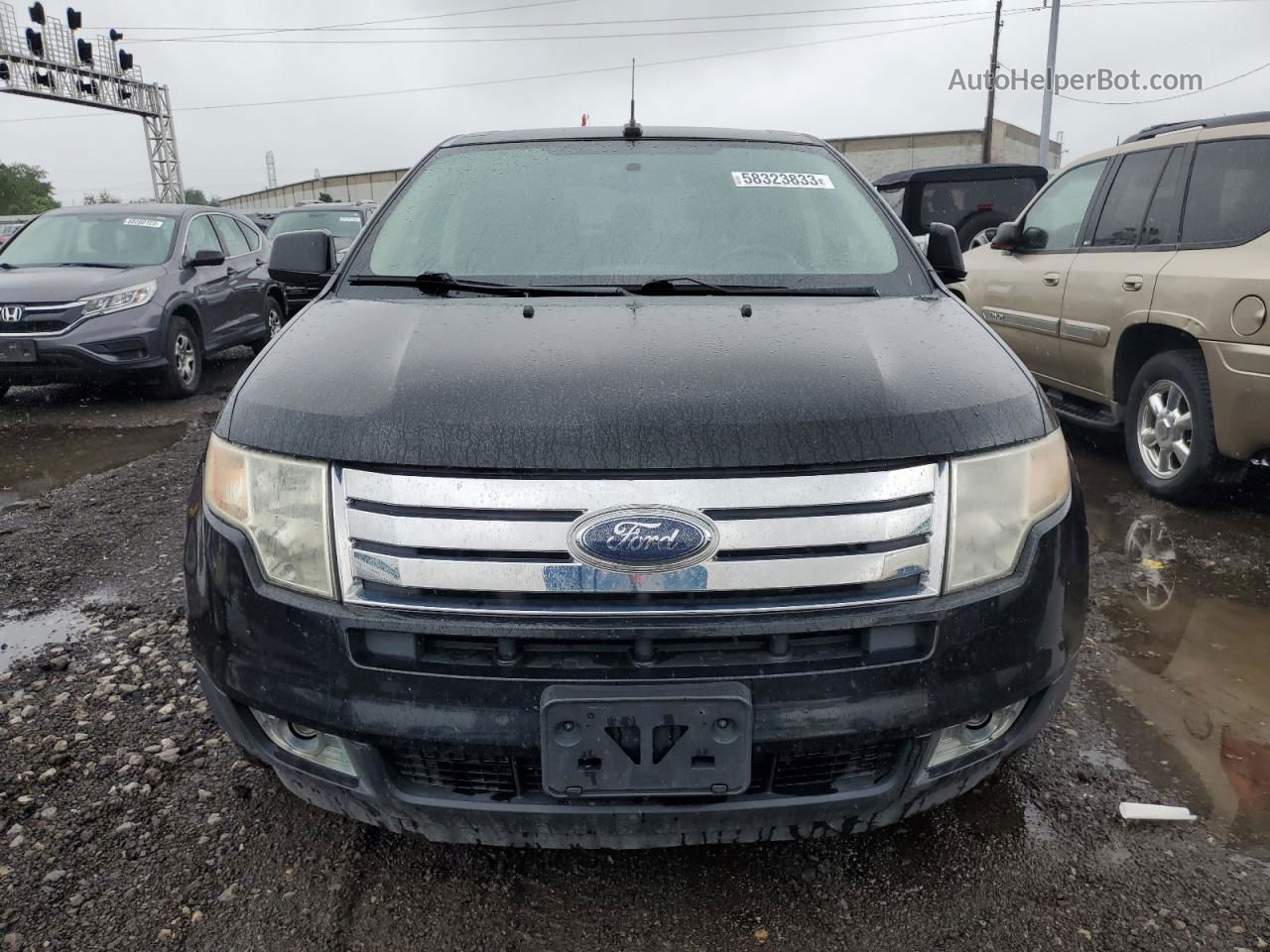 2010 Ford Edge Limited Black vin: 2FMDK4KC5ABA57011