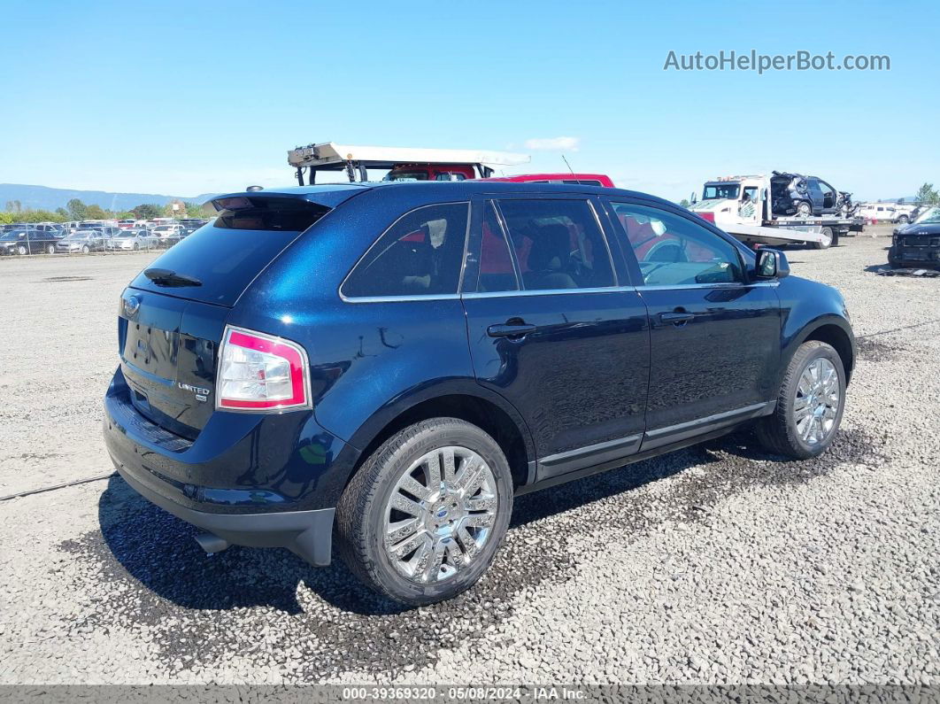 2010 Ford Edge Limited Dark Blue vin: 2FMDK4KC5ABA78215