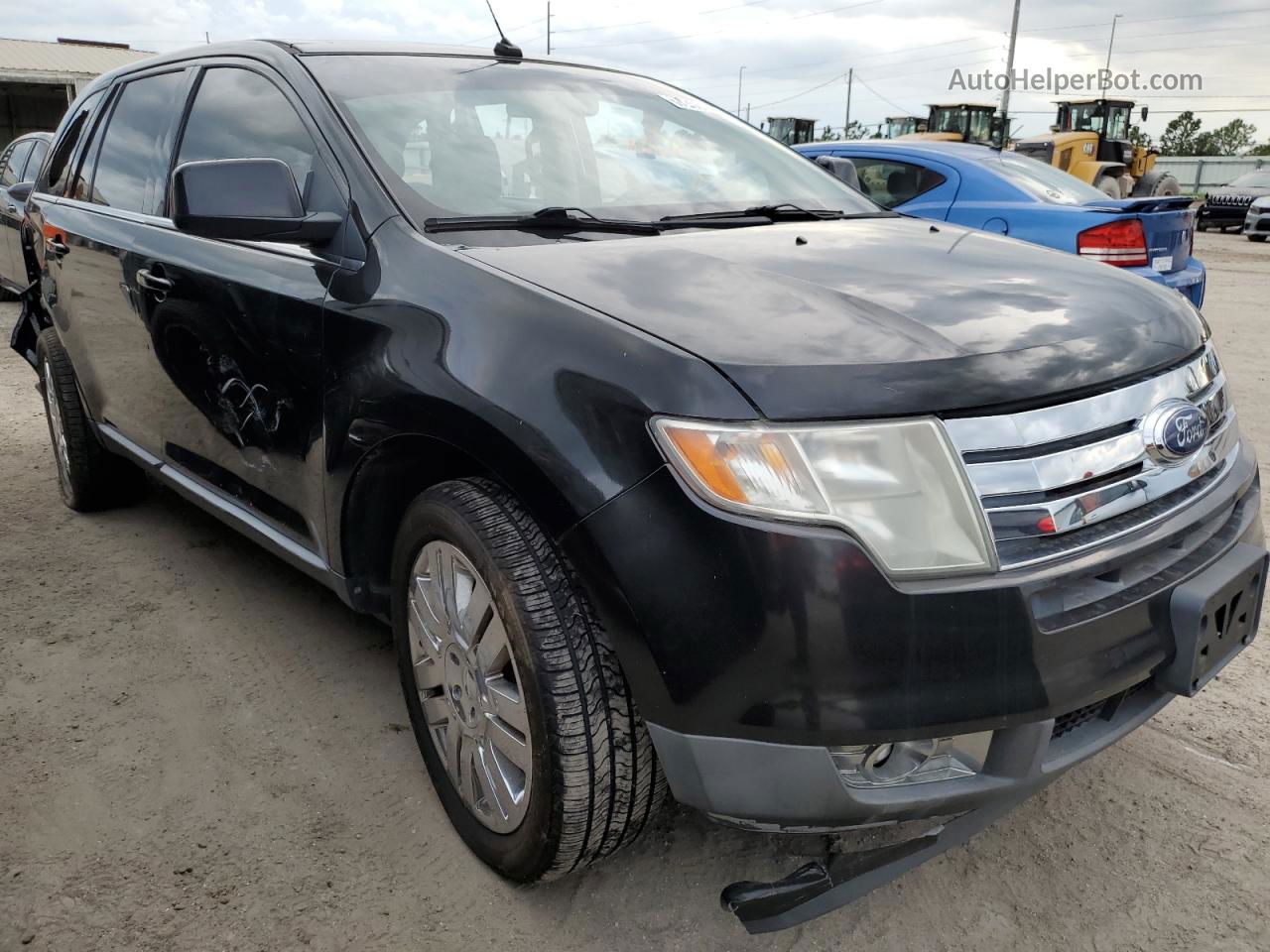 2010 Ford Edge Limited Черный vin: 2FMDK4KC5ABB07776