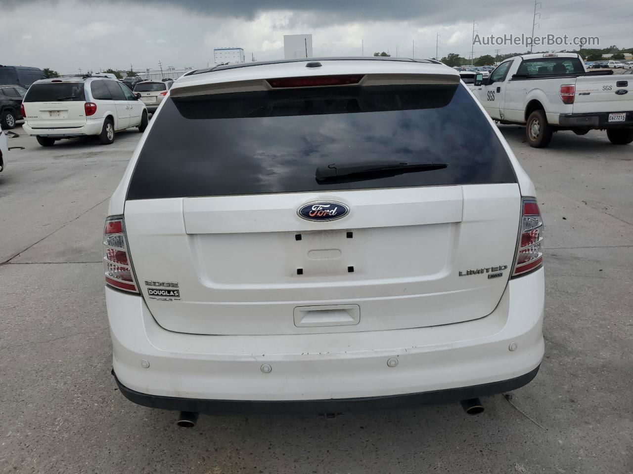 2010 Ford Edge Limited Белый vin: 2FMDK4KC5ABB25694