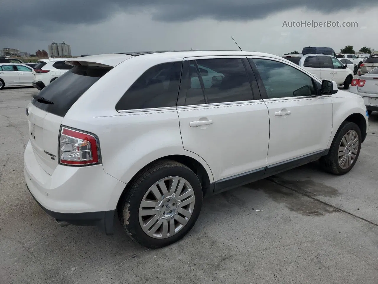 2010 Ford Edge Limited Белый vin: 2FMDK4KC5ABB25694