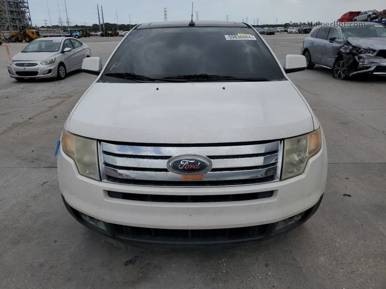 2010 Ford Edge Limited Белый vin: 2FMDK4KC5ABB25694