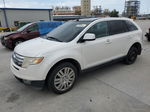 2010 Ford Edge Limited White vin: 2FMDK4KC5ABB25694