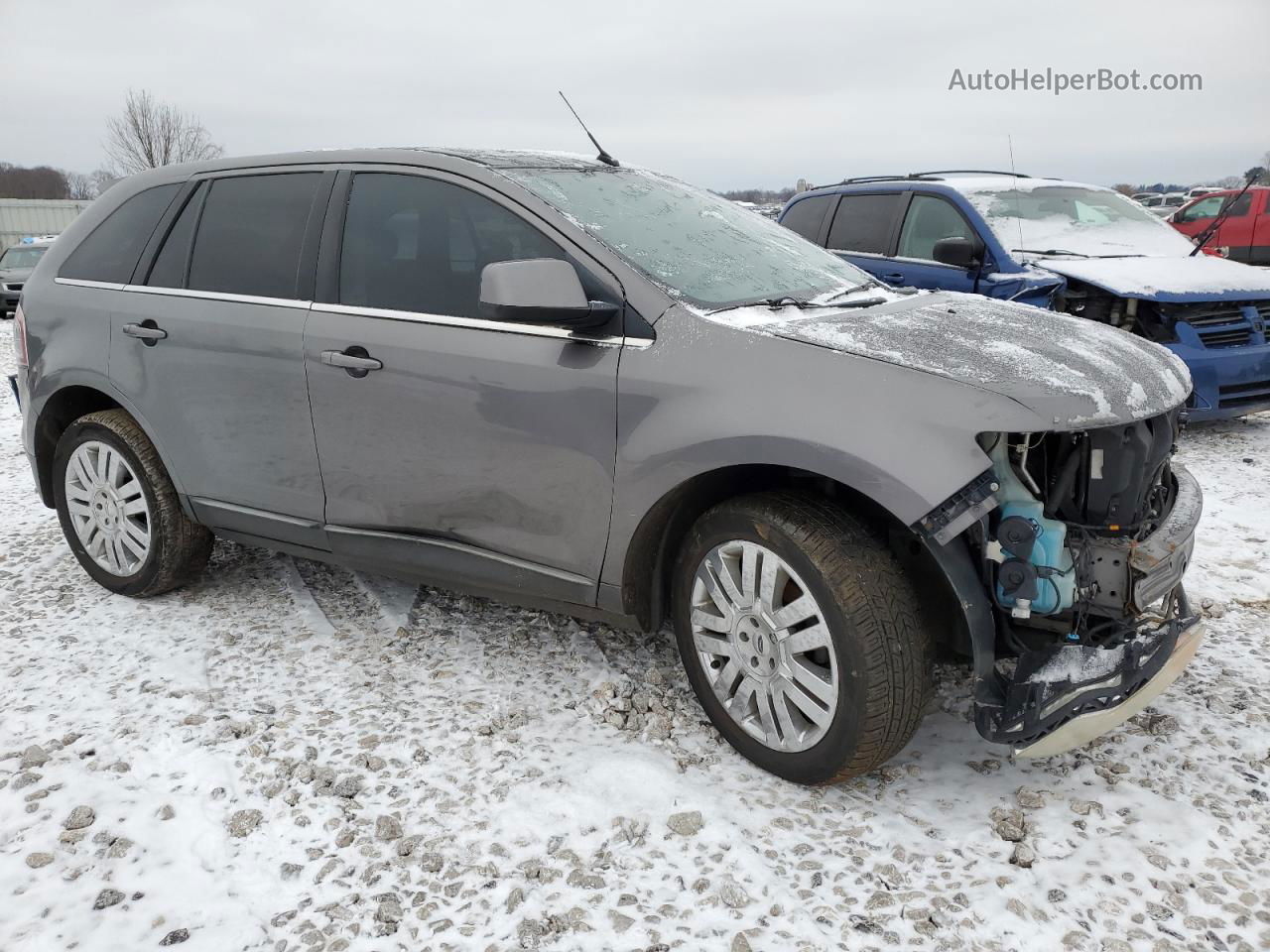 2010 Ford Edge Limited Gray vin: 2FMDK4KC5ABB77648