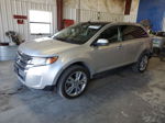 2014 Ford Edge Limited Silver vin: 2FMDK4KC5EBA13743