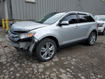 2014 Ford Edge Limited Silver vin: 2FMDK4KC5EBA57600