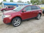 2014 Ford Edge Limited Red vin: 2FMDK4KC5EBA90452