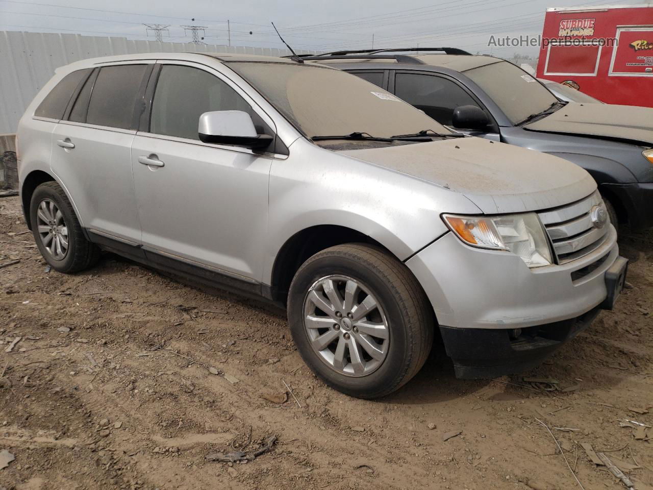 2010 Ford Edge Limited Silver vin: 2FMDK4KC6ABA05340