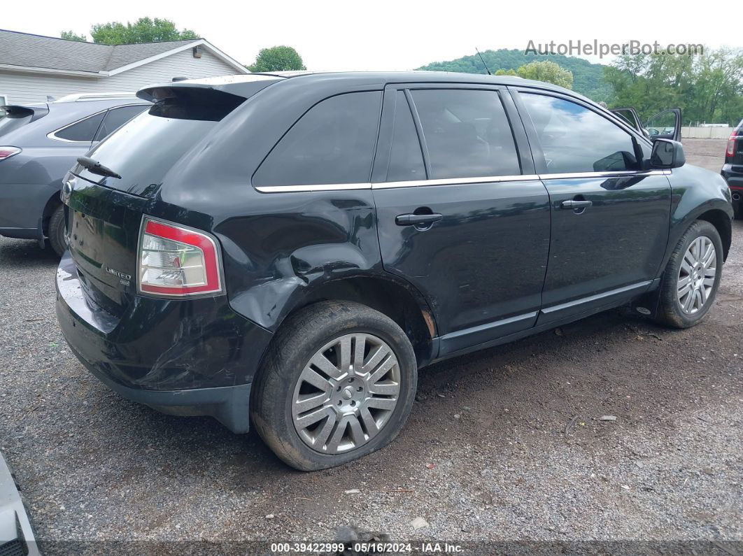 2010 Ford Edge Limited Black vin: 2FMDK4KC6ABA21635