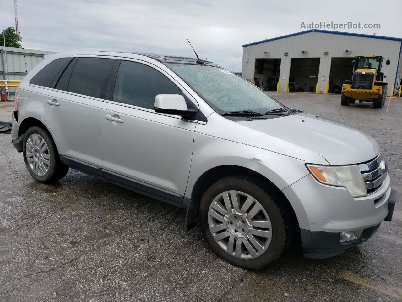 2010 Ford Edge Limited Silver vin: 2FMDK4KC6ABA28651