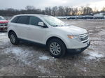 2010 Ford Edge Limited White vin: 2FMDK4KC6ABA56756