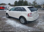 2010 Ford Edge Limited White vin: 2FMDK4KC6ABA56756