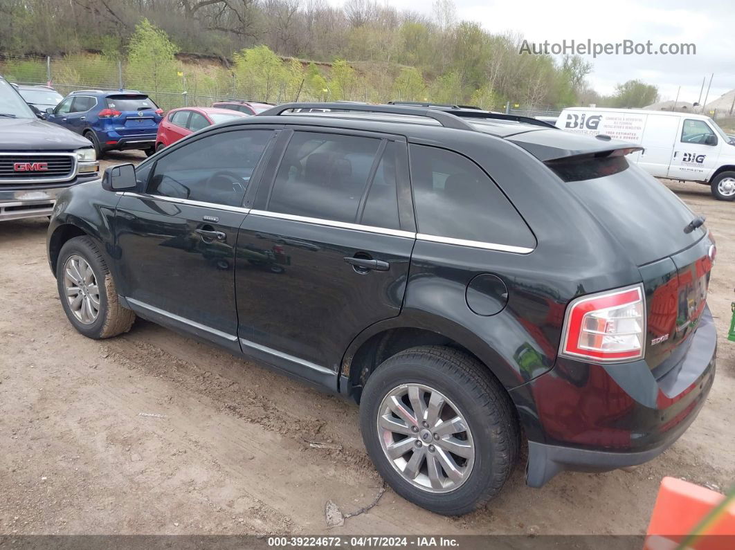 2010 Ford Edge Limited Black vin: 2FMDK4KC6ABA65019