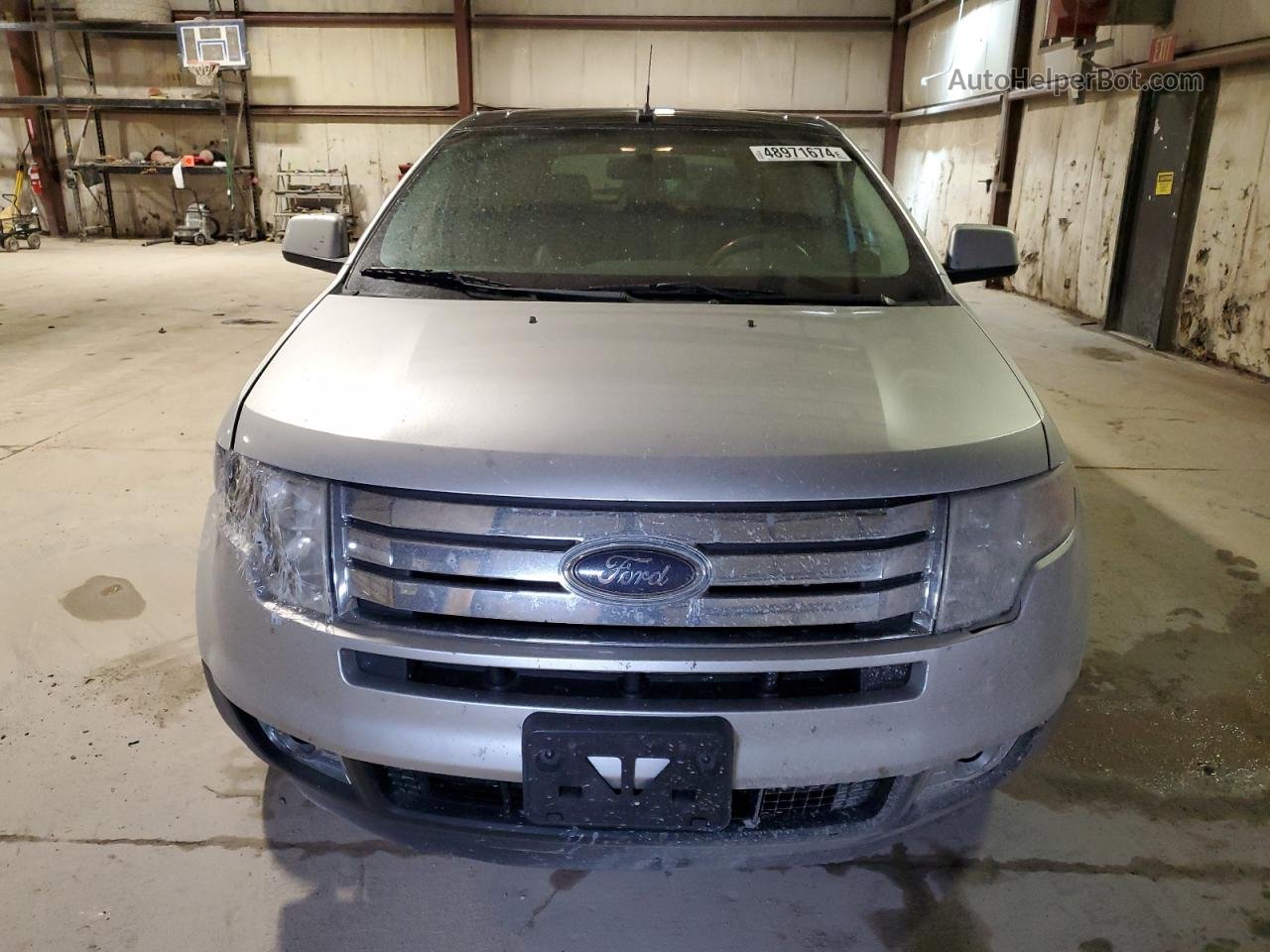 2010 Ford Edge Limited Silver vin: 2FMDK4KC6ABA75940