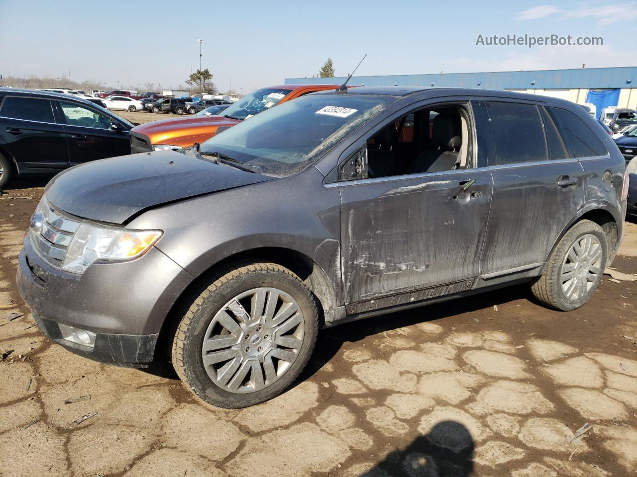 2010 Ford Edge Limited Gray vin: 2FMDK4KC6ABB34548