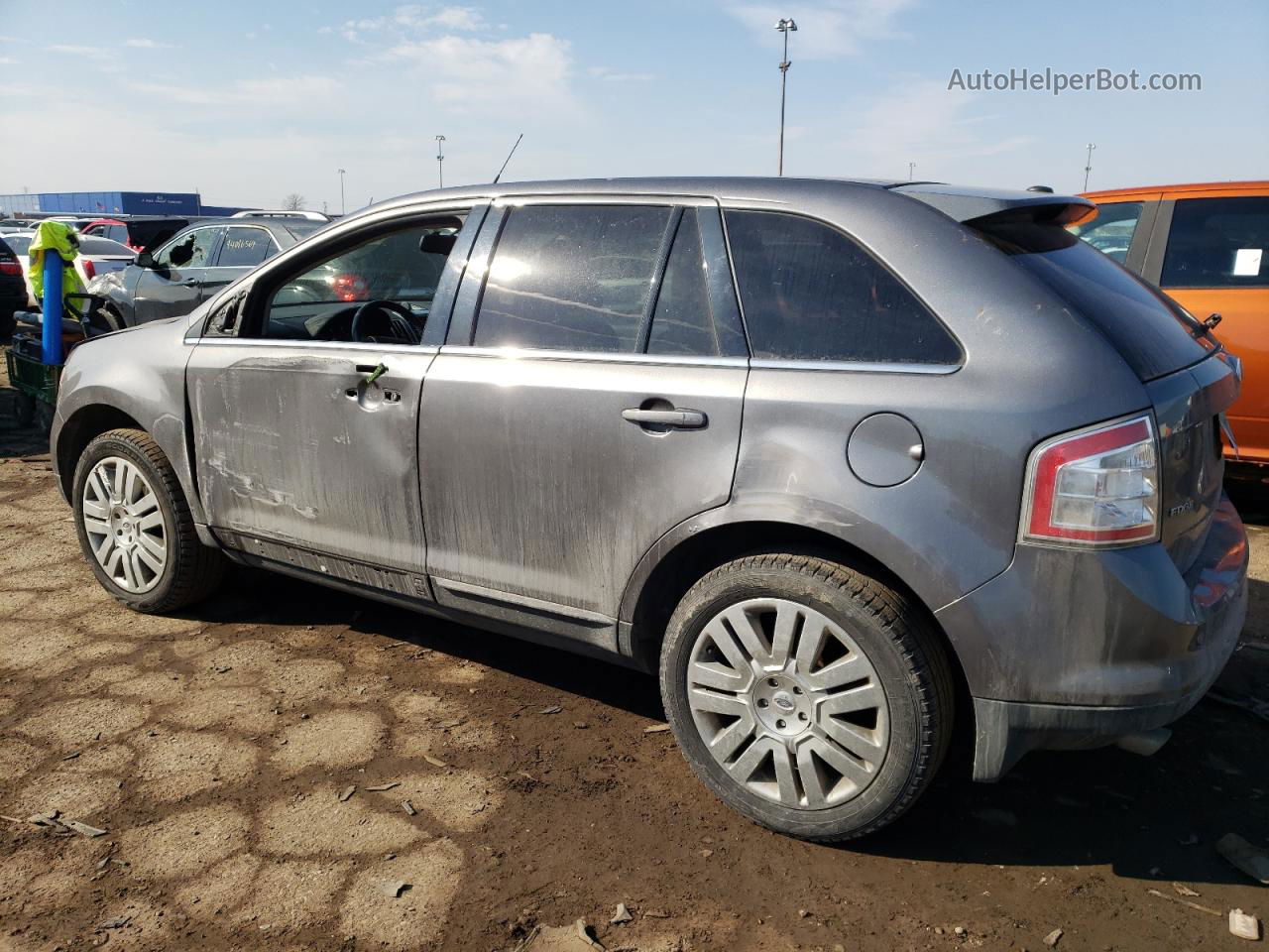 2010 Ford Edge Limited Серый vin: 2FMDK4KC6ABB34548