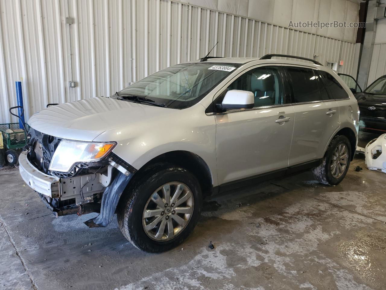 2010 Ford Edge Limited Silver vin: 2FMDK4KC6ABB47459