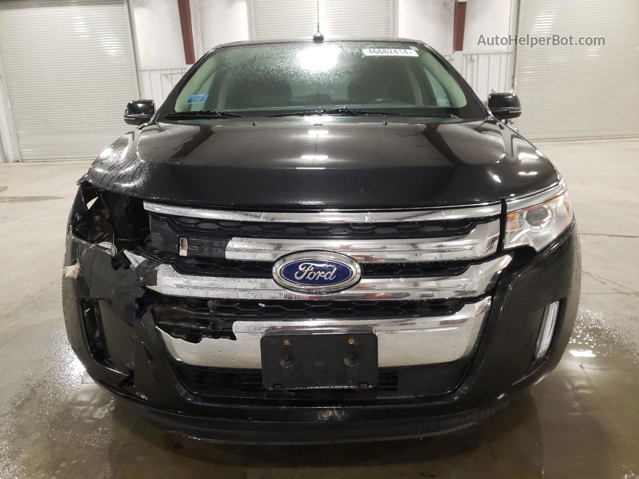 2014 Ford Edge Limited Черный vin: 2FMDK4KC6EBA83221