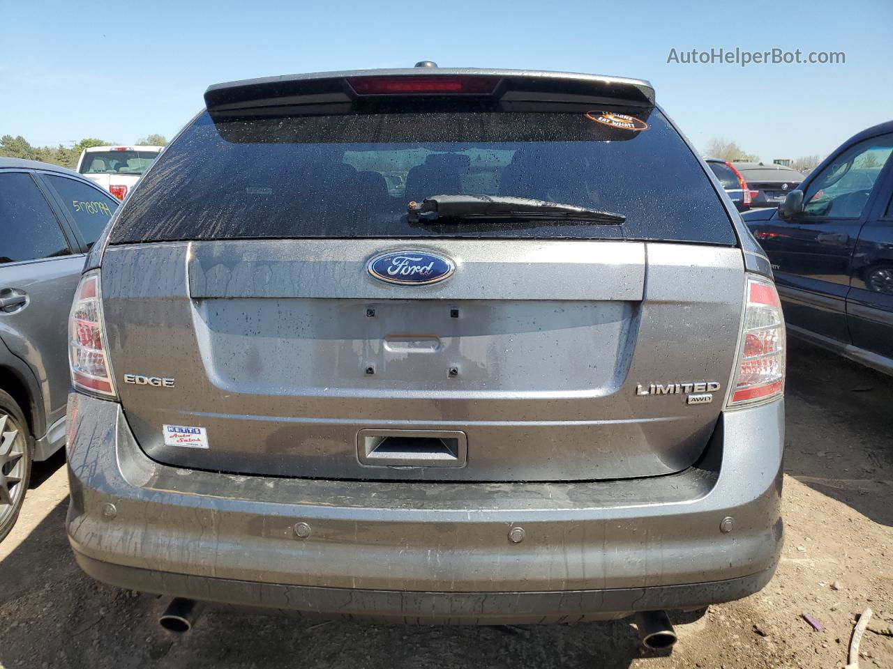 2010 Ford Edge Limited Gray vin: 2FMDK4KC7ABA48438