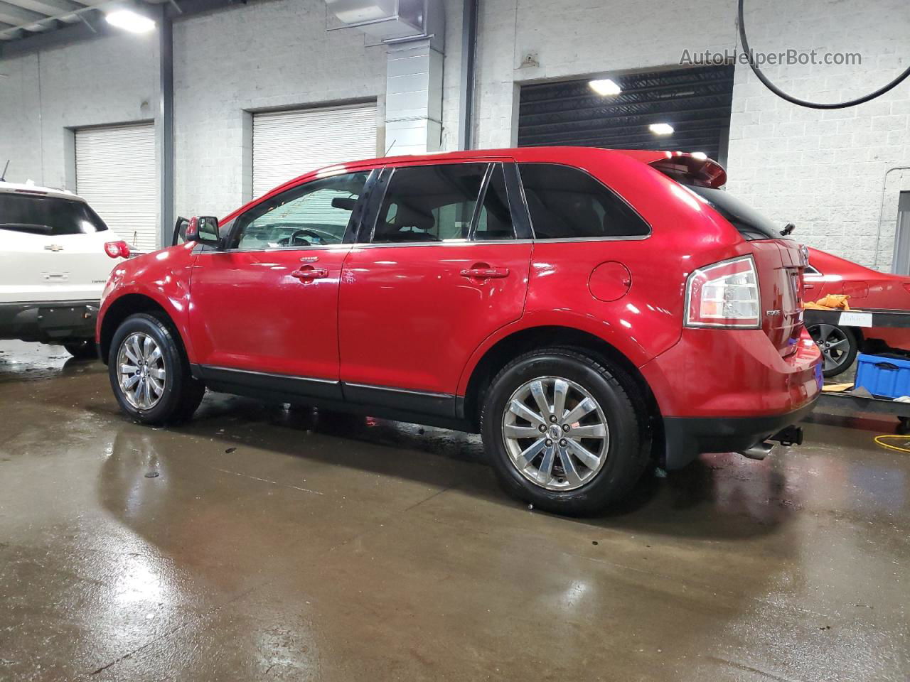 2010 Ford Edge Limited Red vin: 2FMDK4KC7ABB02515